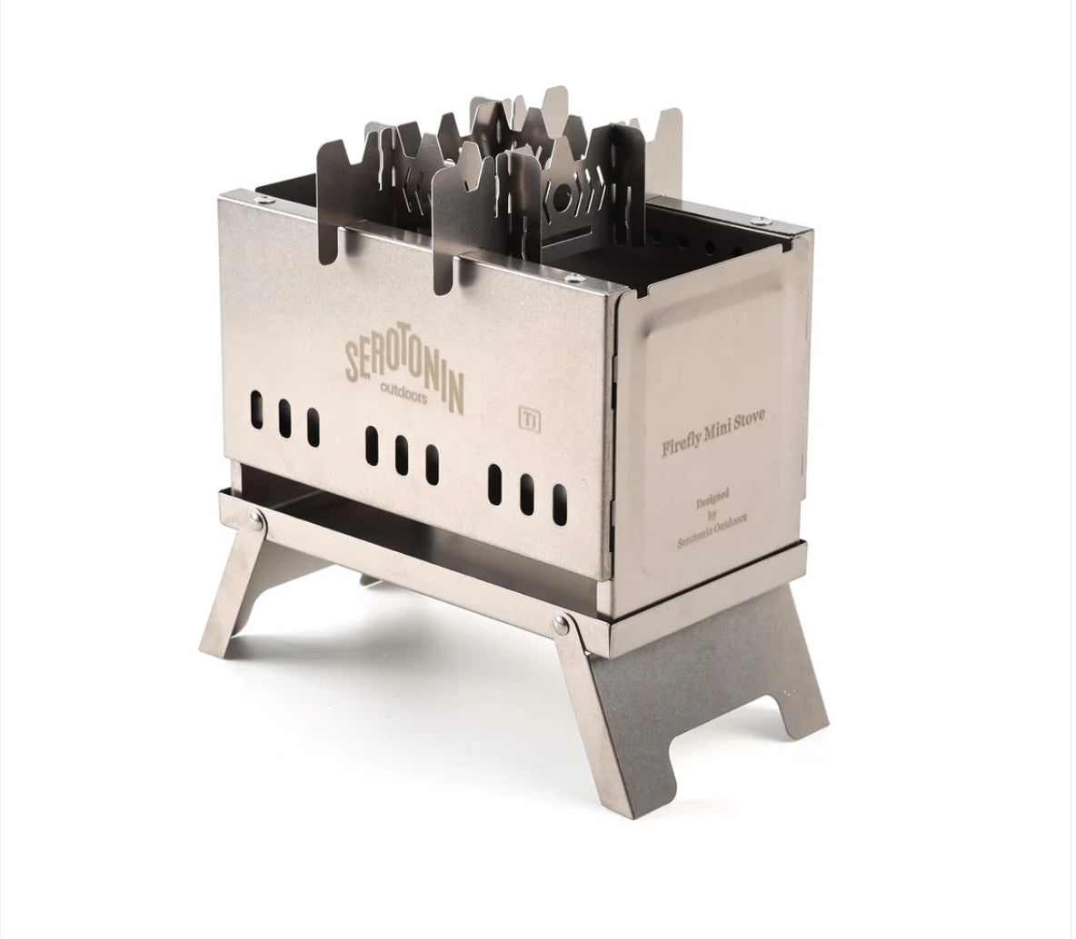 SEROTONIN Mini Firefly Stove Stainless Steel -complete setup was £64.99 now £44.99
