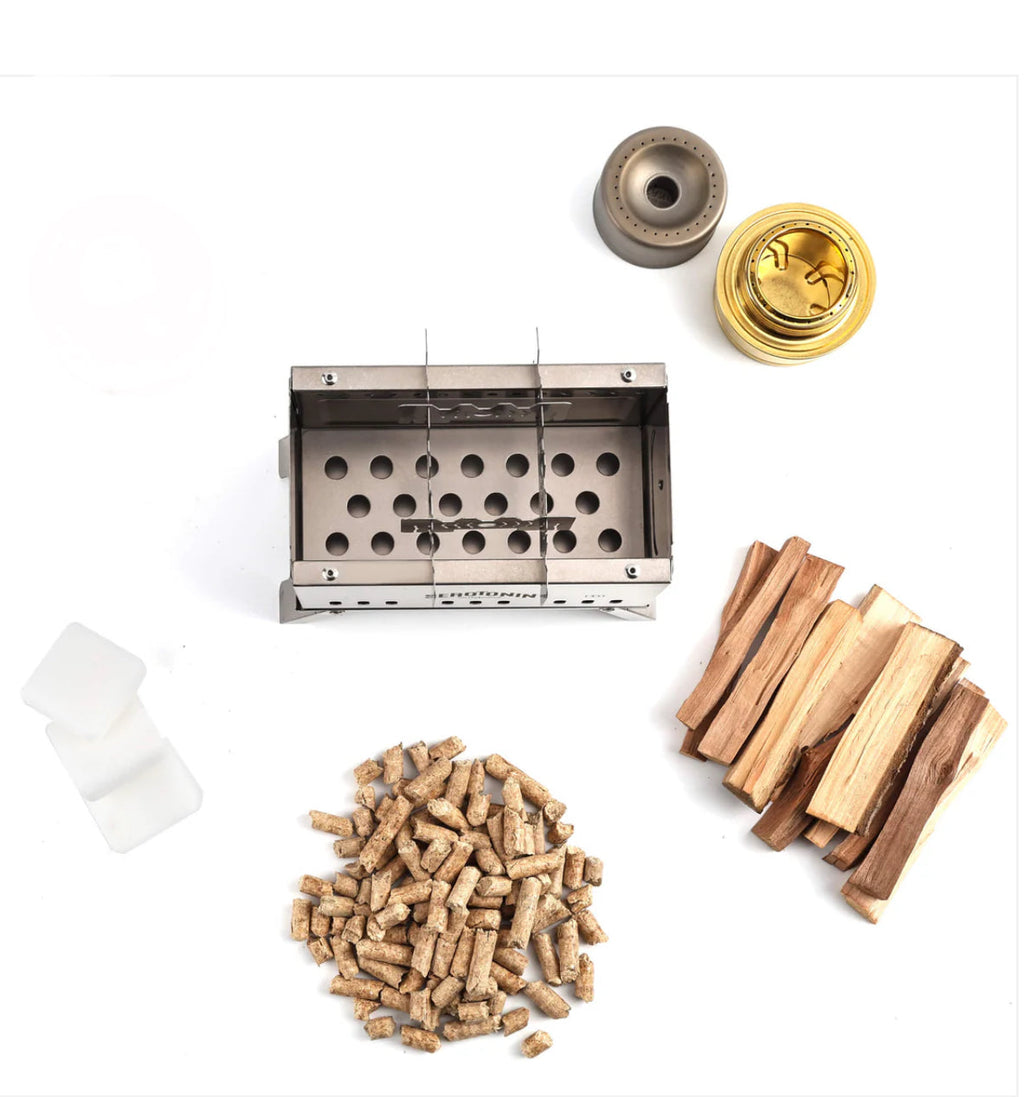 SEROTONIN Mini Firefly Stove Titanium-complete setup was £105 now £74.99
