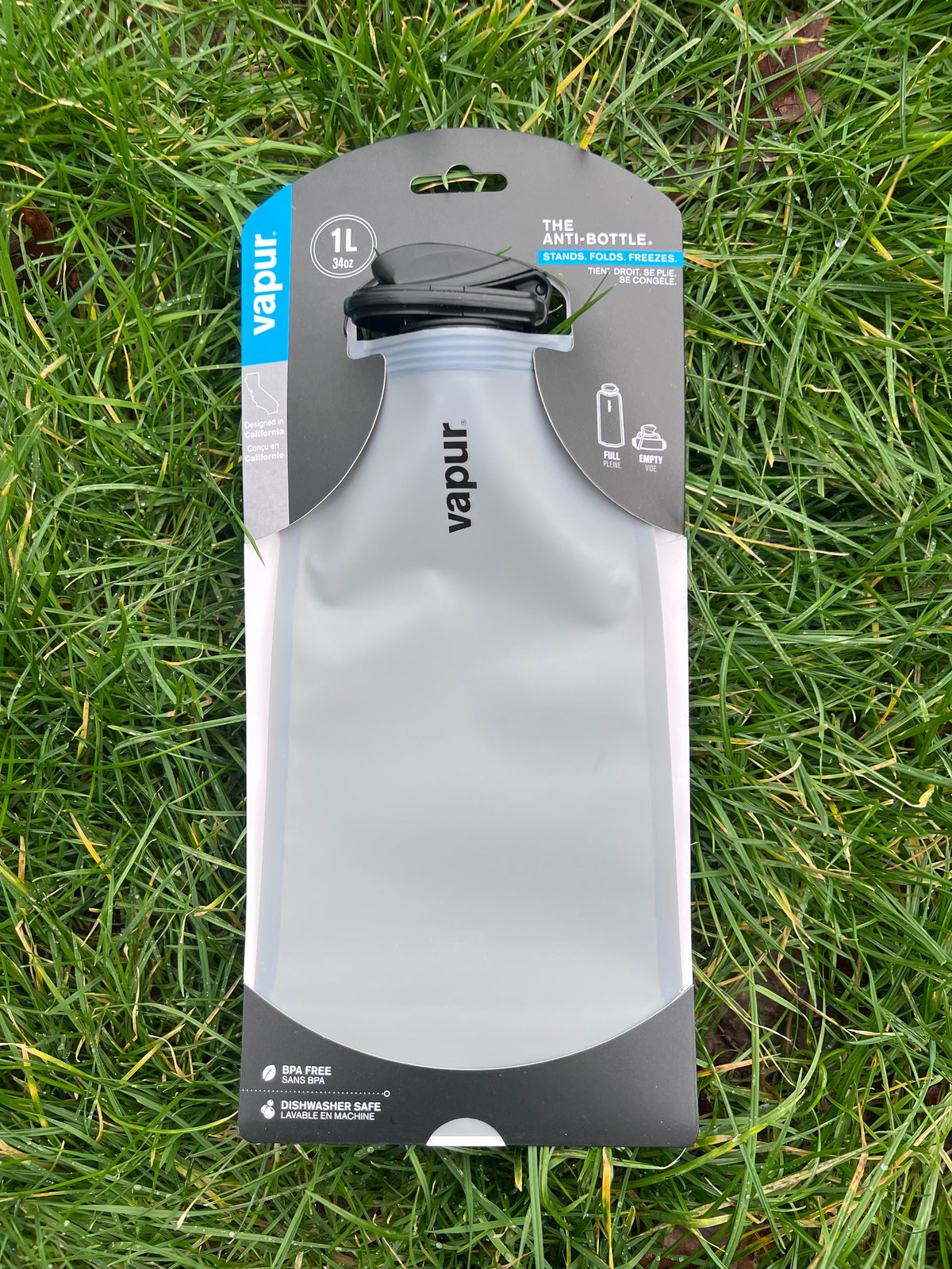 Vapur 1L wide mouth water bottle