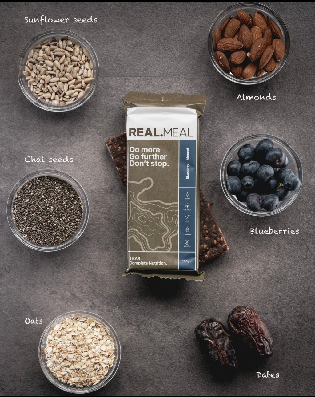 REAL MEAL - Blueberry & Almond