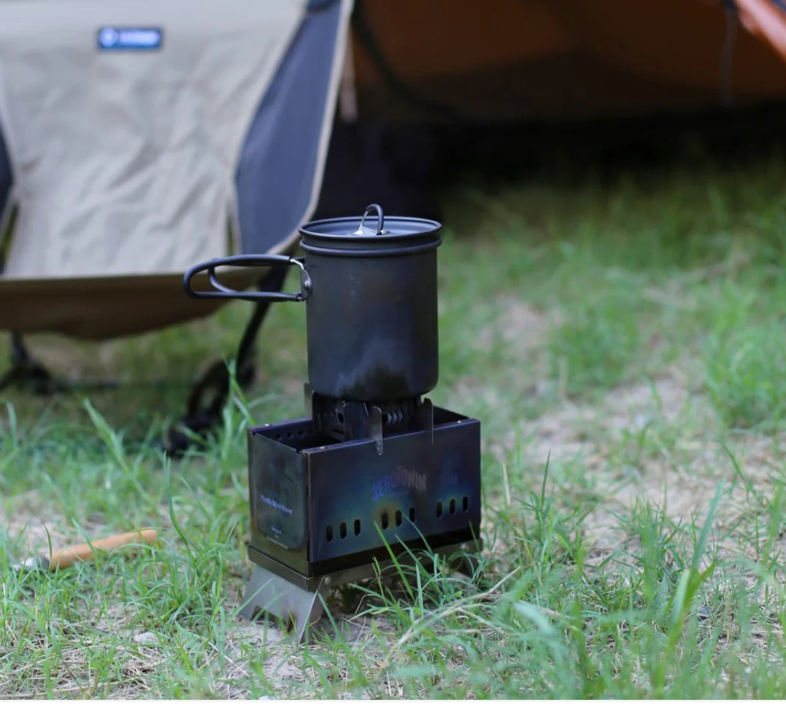 SEROTONIN Mini Firefly Stove Titanium-complete setup was £105 now £74.99