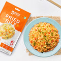 Fried rice - 5 minutes to Delhi