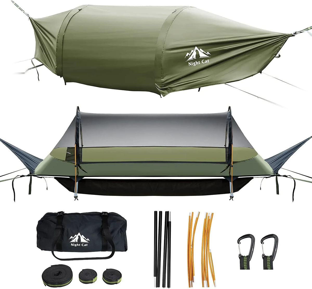 NIGHT CAT / LAY FLAT HAMMOCK SYSTEM